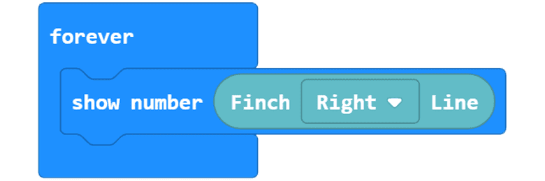 Finch Line Sensor Block